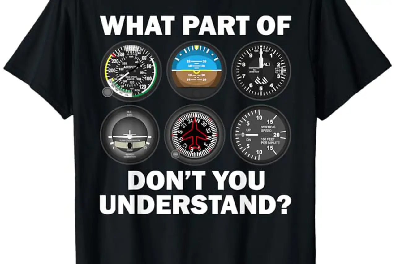 Funny Pilot Art T-Shirt